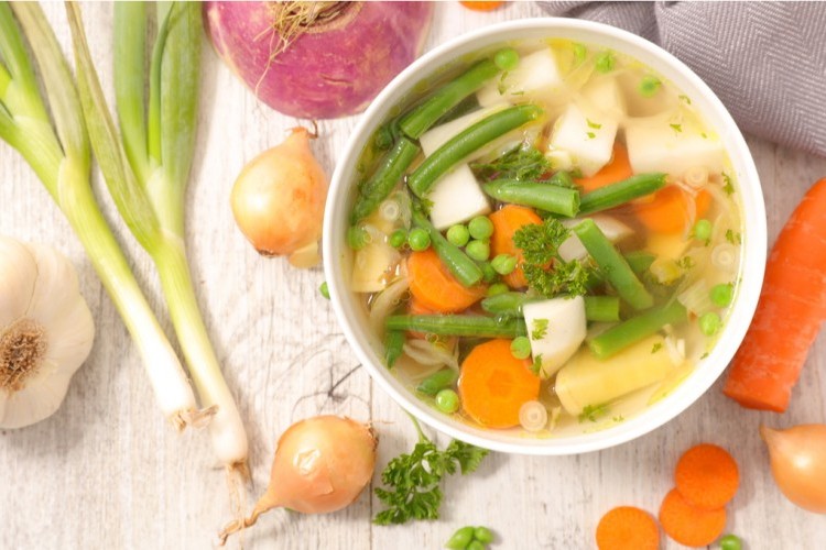 شوربة الخضار المصرية