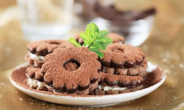 البسكويت بالكاكاو لمناسبات أطفالكِ