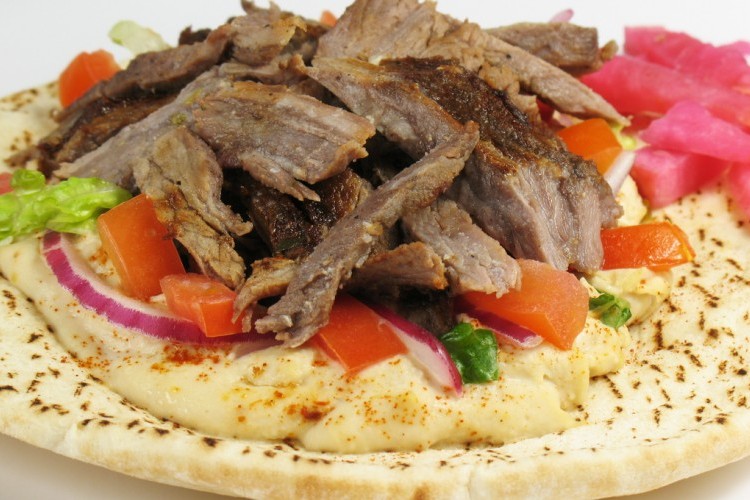 فطيرة شاورما اللحم