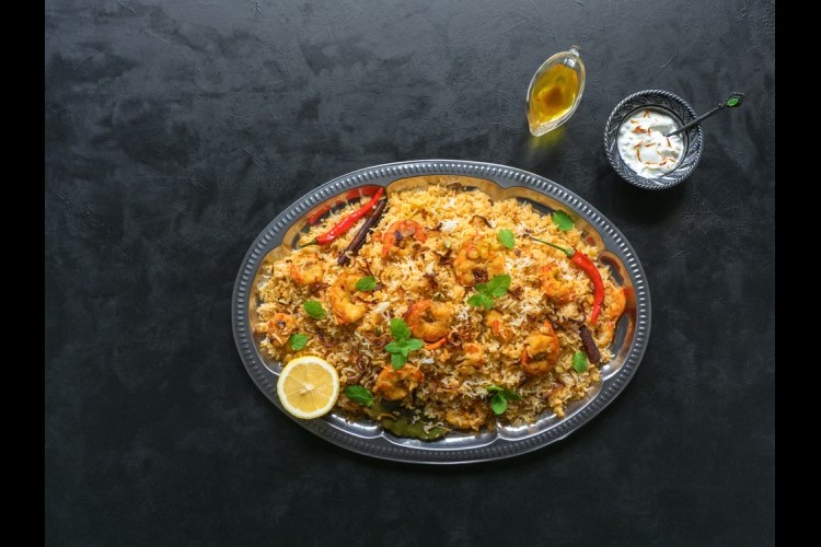 كبسة الجمبري الحارة