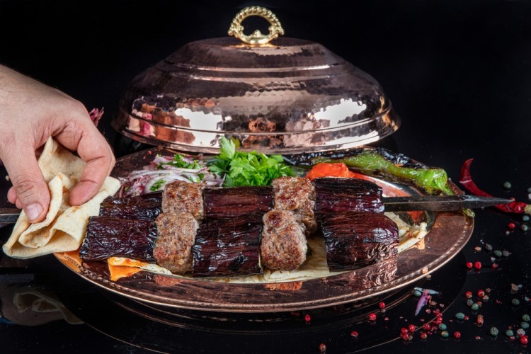كباب الباذنجان بالفرن