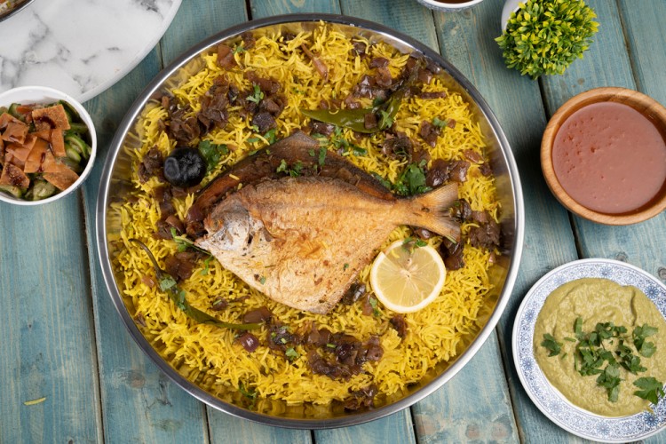 مجبوس السمك الكويتي