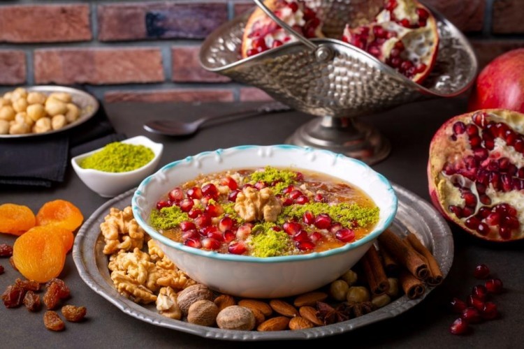 حلوى الفواكة المجففة التركية