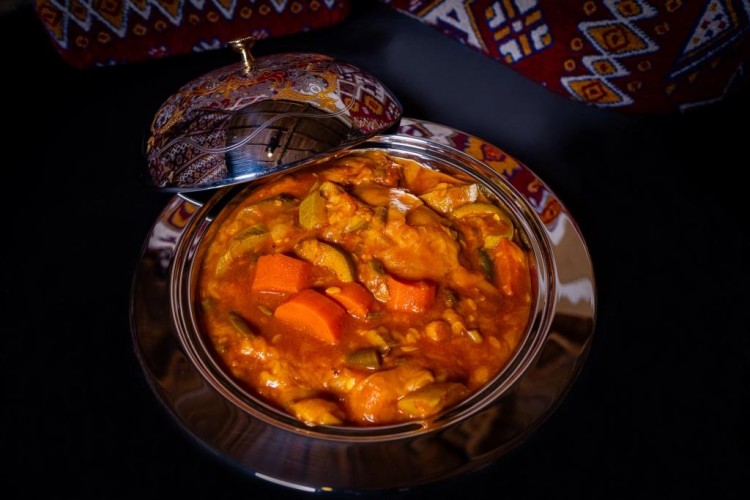 القرصان السعودي بالخضار والكشنة