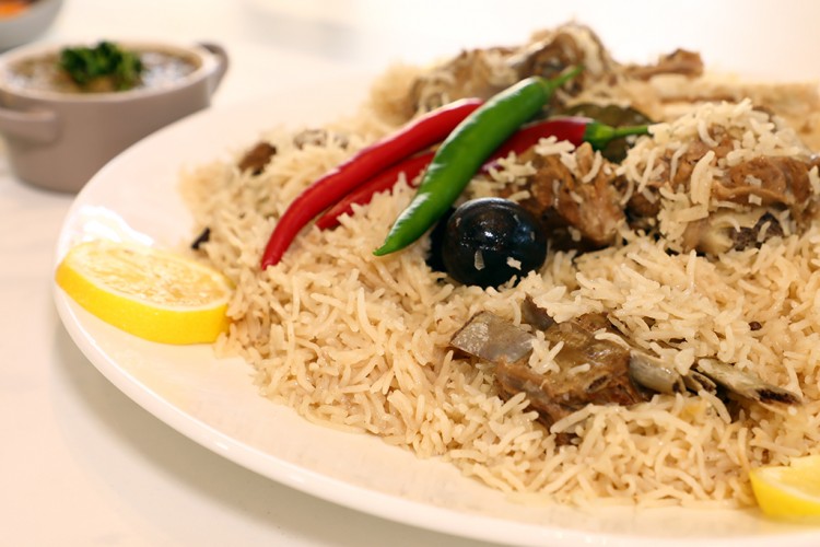 الكبسة البيضاء من المطبخ السعودي