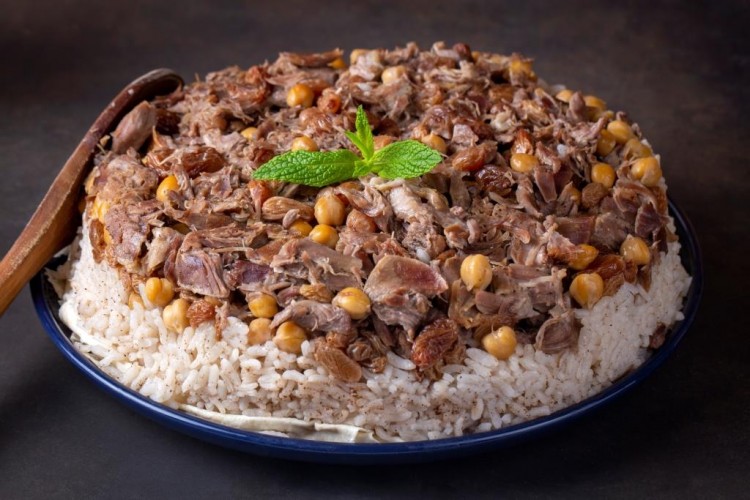 مقلوبة لحمة مفرومة