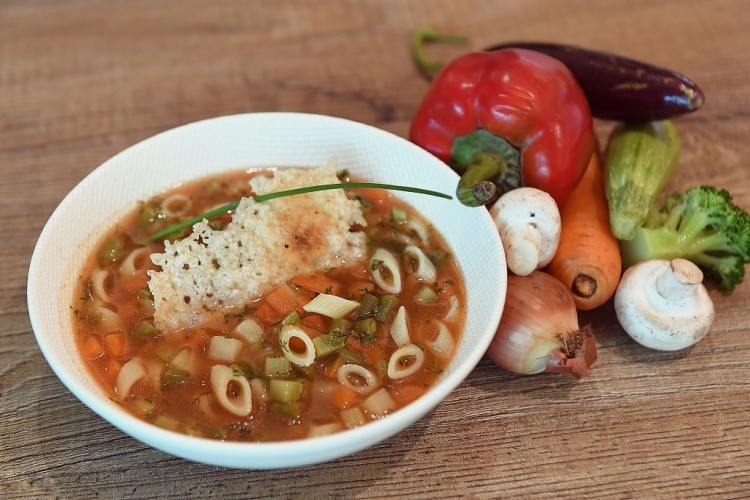 شوربة الخضار الايطالية